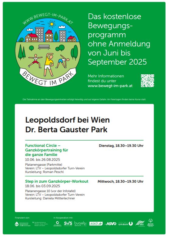 Bewegt im Park